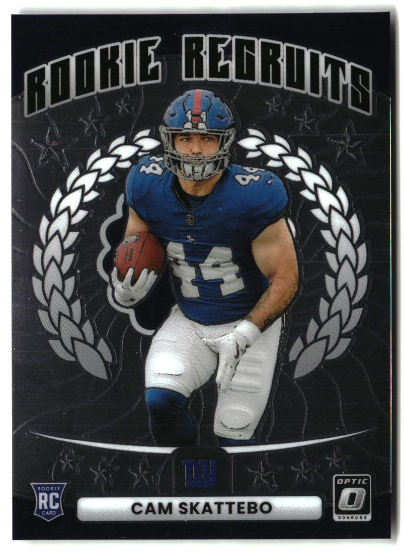 Cam Skattebo 2025 Donruss Optic Rookie Recruits #9