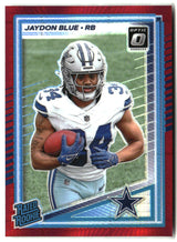 Jaydon Blue 2025 Donruss Optic Red Hyper #242