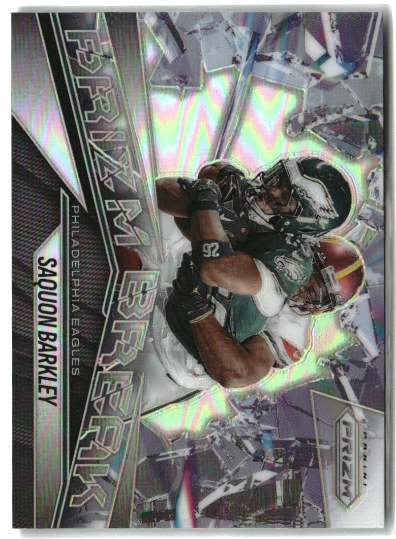 Saquon Barkley 2025 Panini Prizm Prizm Break Silver #9