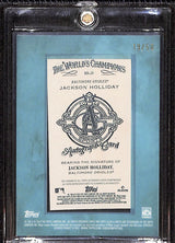 Jackson Holliday 2025 Topps Allen & Ginter X Framed Mini Autographs #MA-JH #/50