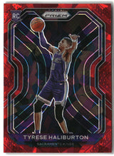 Tyrese Haliburton 2020-21 Panini Prizm Red Ice Prizms #262