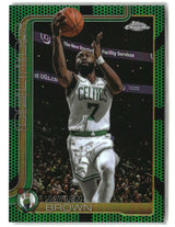 Jaylen Brown 2025-26 Topps Chrome Green Basketball Refractor #51 #/99