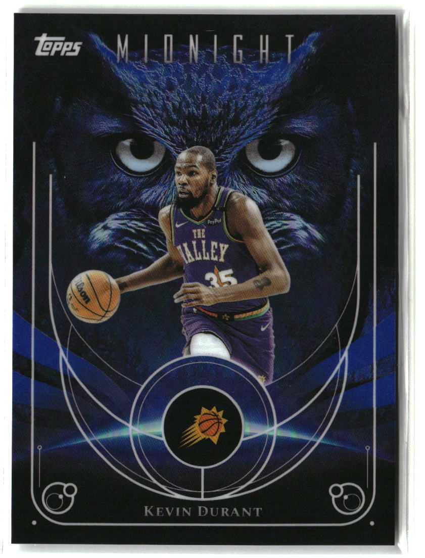 Kevin Durant 2025-26 Topps Midnight Night Owls #NO-6