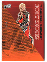 Cody Rhodes 2023 Panini Father's Day Orange #46 #/15