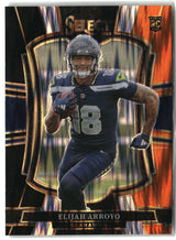 Elijah Arroyo 2025 Panini Select Black and Orange Prizm Shock #114