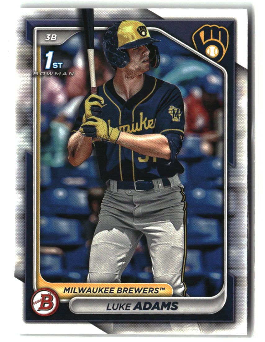 Luke Adams 2024 Bowman Prospects #BP-50