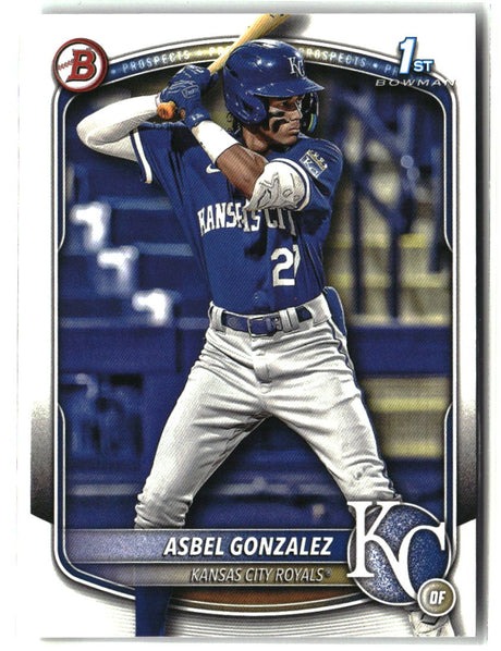 Asbel Gonzalez 2025 Bowman Prospects #BP-4