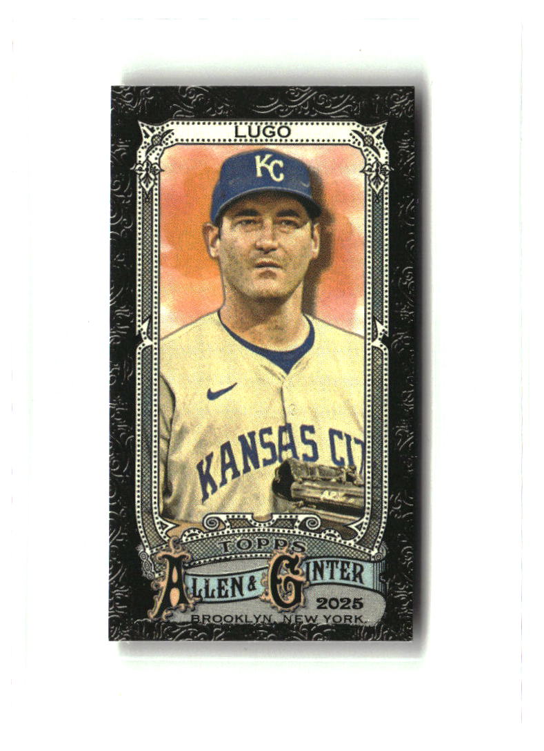 Seth Lugo 2025 Topps Allen & Ginter Mini Black Border #162