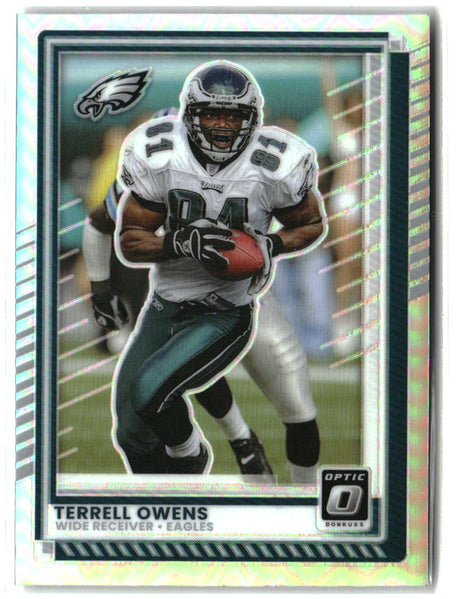 Terrell Owens 2025 Donruss Optic Holo #21