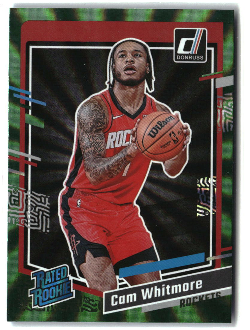 Cam Whitmore 2023-24 Donruss Green Laser Holo #211