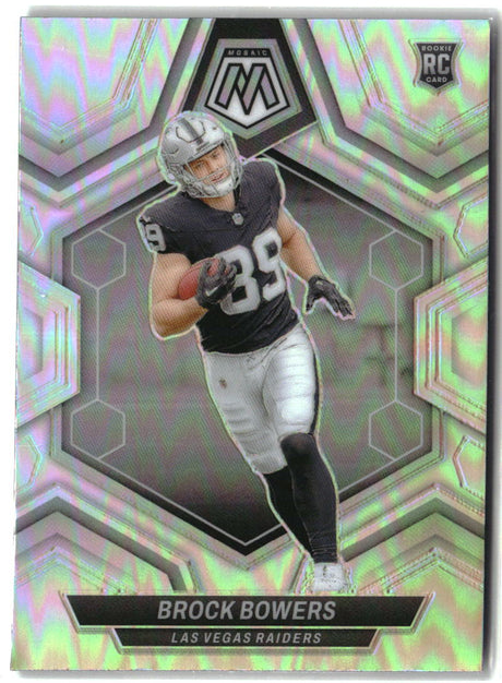 Brock Bowers 2024 Panini Mosaic Silver #313