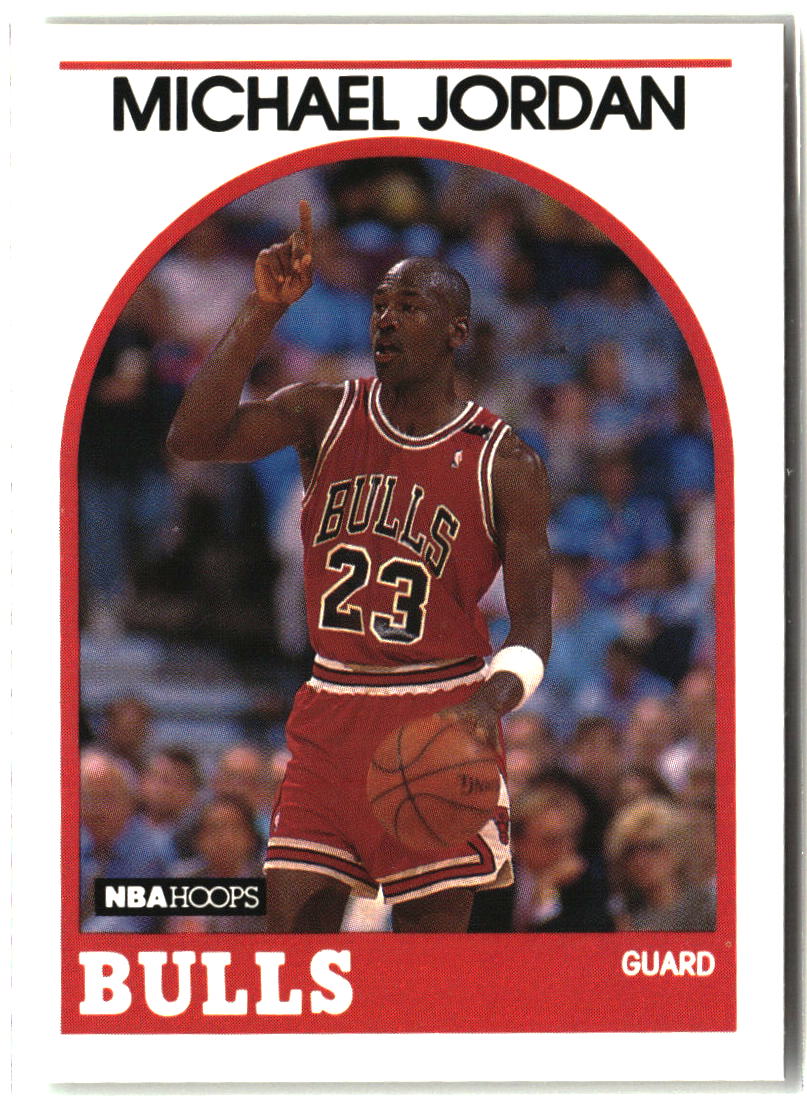 Michael Jordan 1989-90 Hoops #200