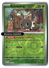 Scatterbug - 008/198 - [SVI - SV01: Scarlet & Violet Base Set] - Reverse Holofoil