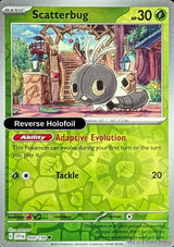Scatterbug - 008/198 - [SVI - SV01: Scarlet & Violet Base Set] - Reverse Holofoil