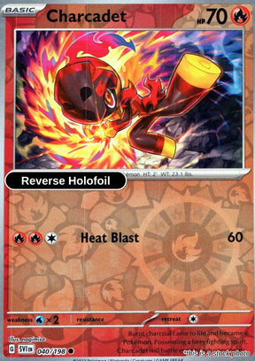 Charcadet - 040/198 - [SVI - SV01: Scarlet & Violet Base Set] - Reverse Holofoil