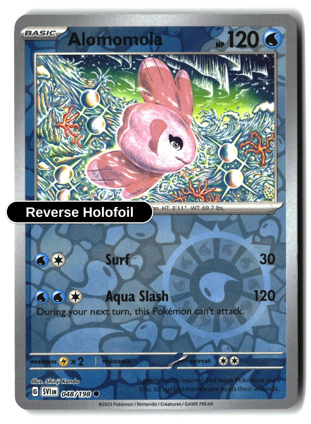 Alomomola - 048/198 - [SVI - SV01: Scarlet & Violet Base Set] - Reverse Holofoil