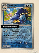 Clawitzer - 050/198 - [SVI - SV01: Scarlet & Violet Base Set] - Reverse Holofoil