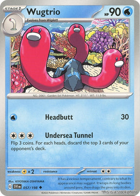 Wugtrio - 057/198 - [SVI - SV01: Scarlet & Violet Base Set]