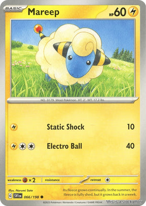 Mareep - 066/198 - [SVI - SV01: Scarlet & Violet Base Set]