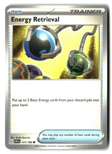 Energy Retrieval