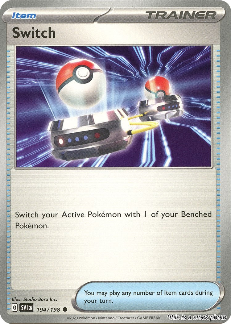 Switch - 194/198 - [SVI - SV01: Scarlet & Violet Base Set]
