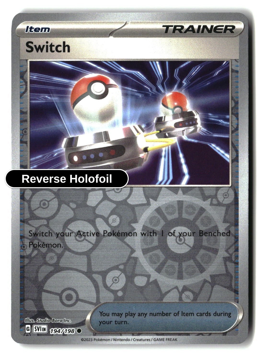 Switch - 194/198 - [SVI - SV01: Scarlet & Violet Base Set] - Reverse Holofoil
