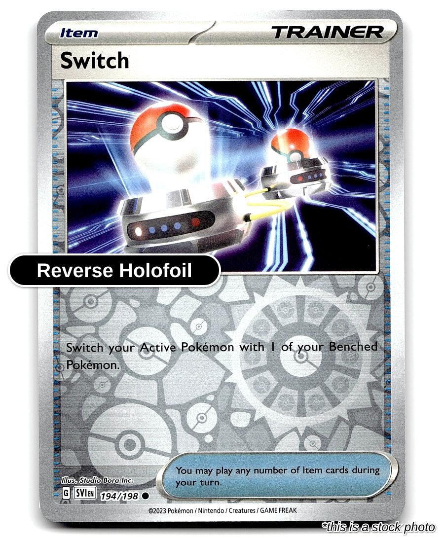 Switch - 194/198 - [SVI - SV01: Scarlet & Violet Base Set] - Reverse Holofoil