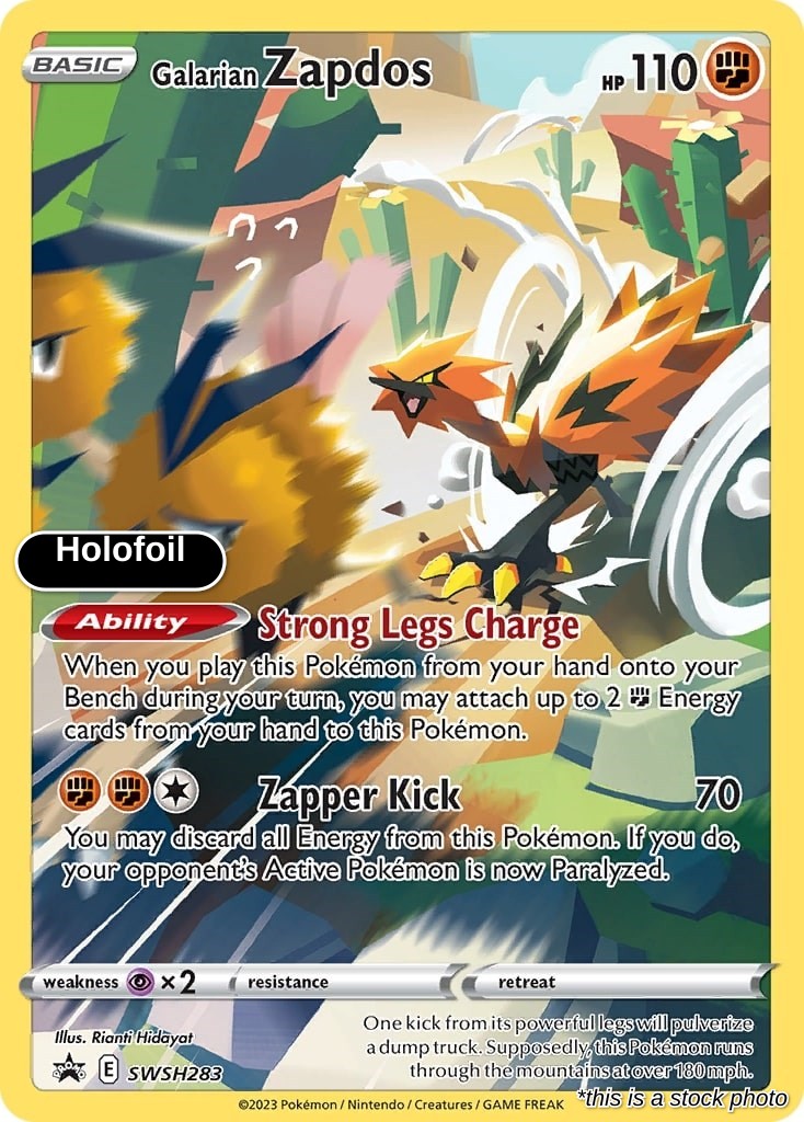 Galarian Zapdos - SWSH283