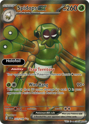 Spidops ex - 223/198