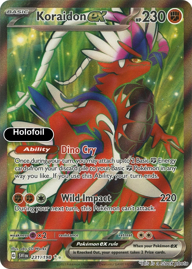 Koraidon ex - 231/198