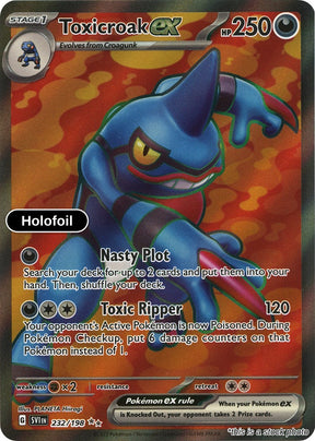 Toxicroak ex - 232/198