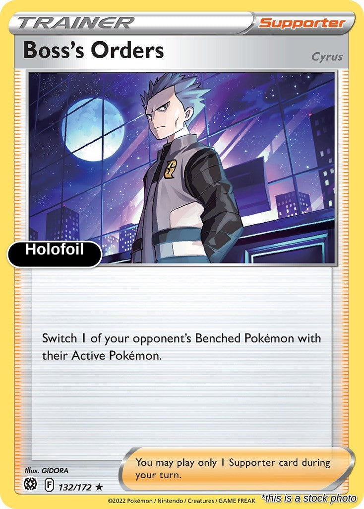 Boss's Orders (Cyrus) - 132/172 (Cosmos Holo)