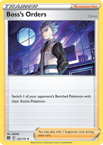Boss's Orders (Cyrus) - 132/172 (Cosmos Holo)
