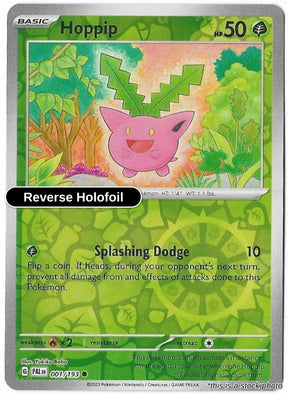 Hoppip - 001/193 - [PAL - SV02: Paldea Evolved] - Reverse Holofoil