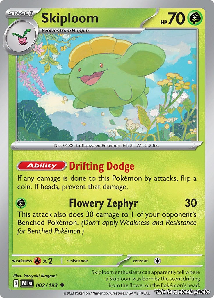 Skiploom - 002/193 - [PAL - SV02: Paldea Evolved]