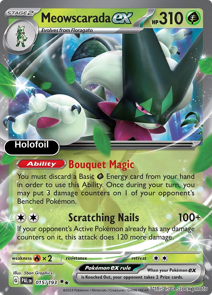 Meowscarada ex - 015/193