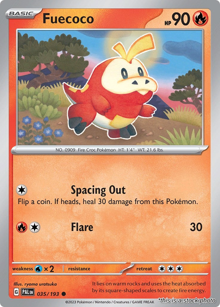 Fuecoco - 035/193 - [PAL - SV02: Paldea Evolved]
