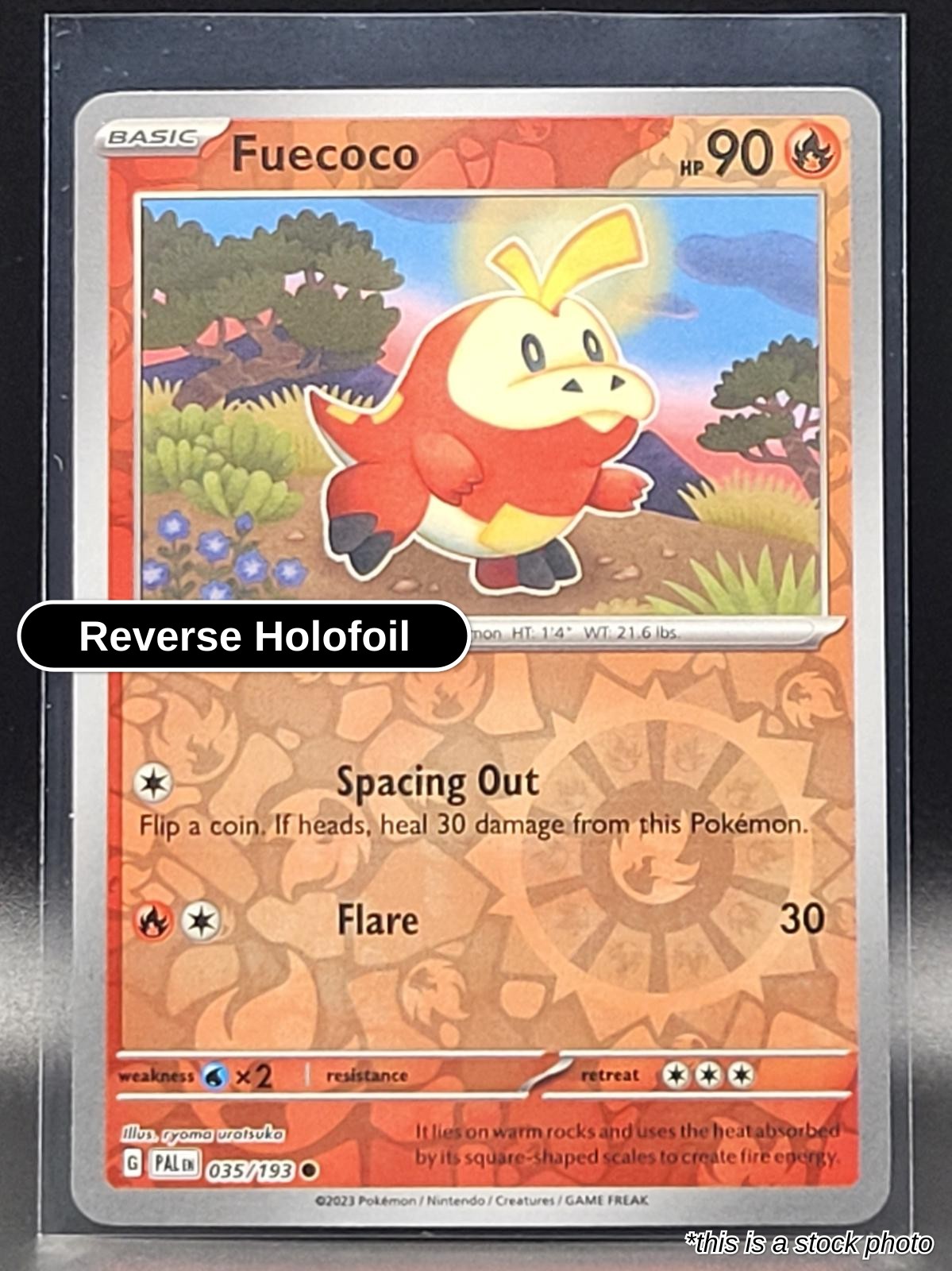 Fuecoco - 035/193 - [PAL - SV02: Paldea Evolved] - Reverse Holofoil