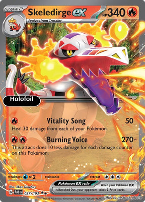 Skeledirge ex - 037/193