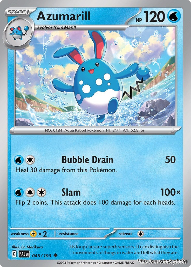 Azumarill - 045/193 - [PAL - SV02: Paldea Evolved]