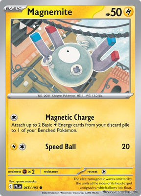 Magnemite - 065/193 - [PAL - SV02: Paldea Evolved]
