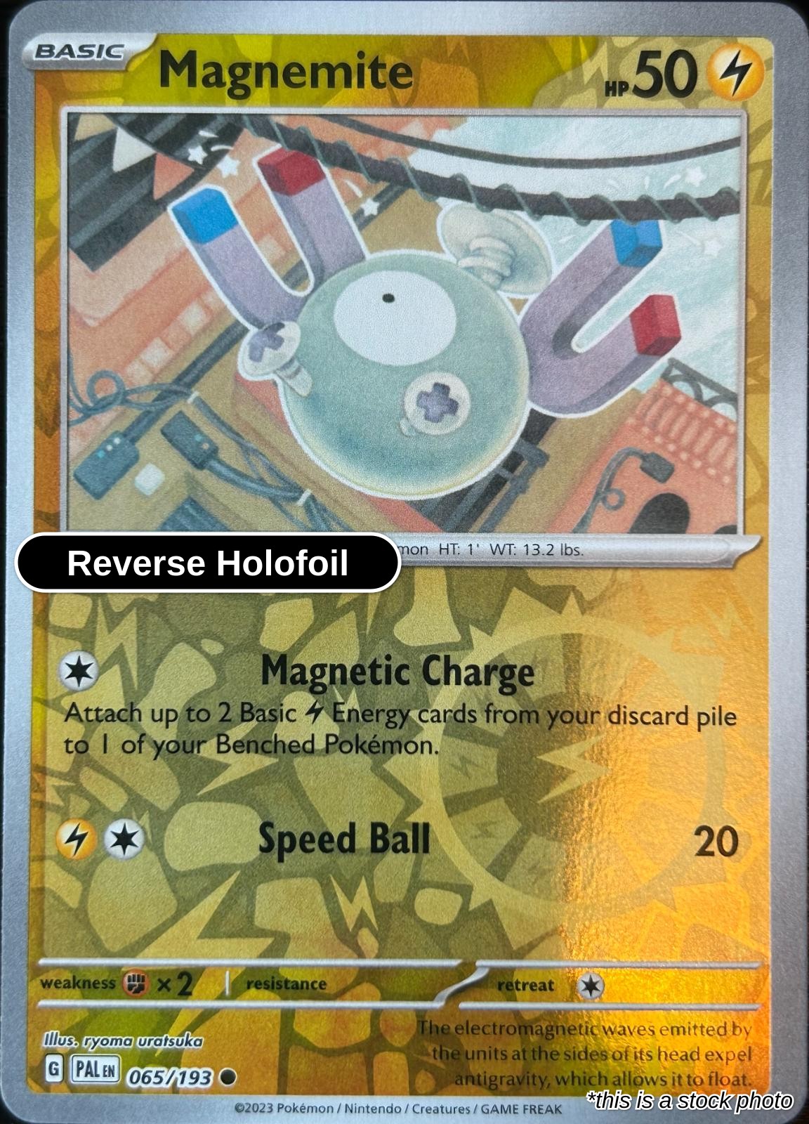 Magnemite - 065/193 - [PAL - SV02: Paldea Evolved] - Reverse Holofoil