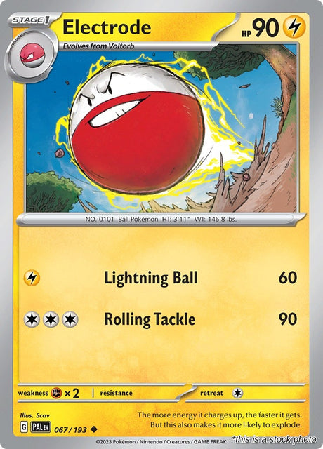 Electrode - 067/193 - [PAL - SV02: Paldea Evolved]