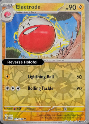 Electrode - 067/193 - [PAL - SV02: Paldea Evolved] - Reverse Holofoil