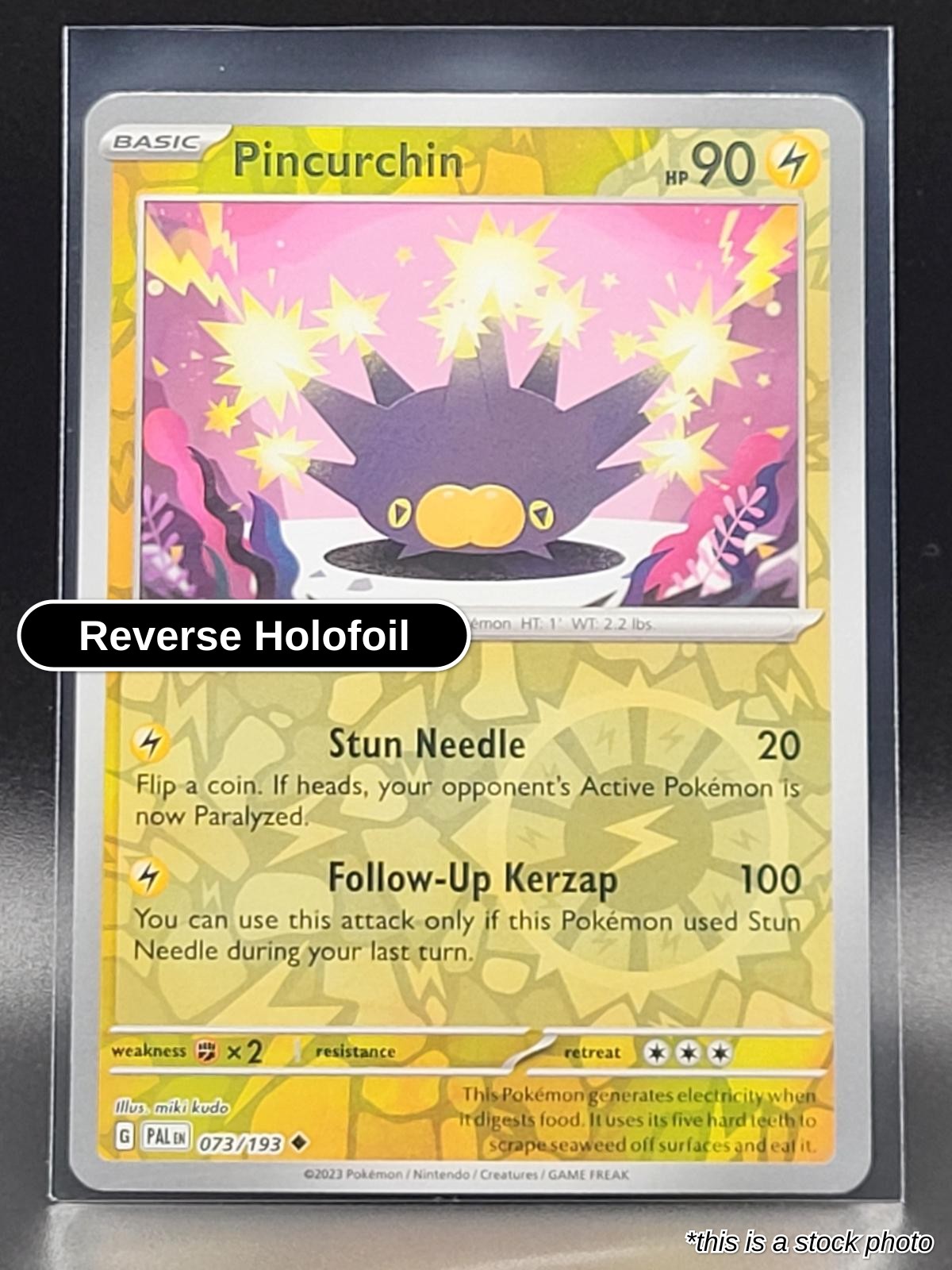 Pincurchin - 073/193 - [PAL - SV02: Paldea Evolved] - Reverse Holofoil