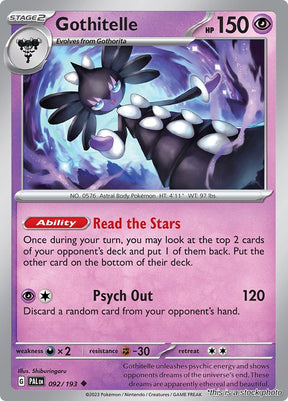 Gothitelle - 092/193 - [PAL - SV02: Paldea Evolved]