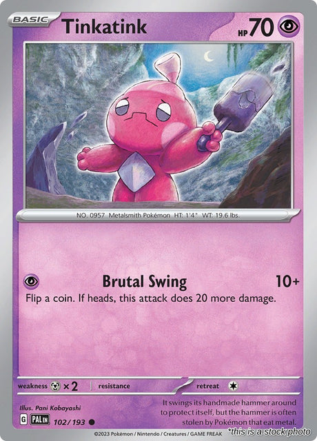 Tinkatink - 102/193 - [PAL - SV02: Paldea Evolved]