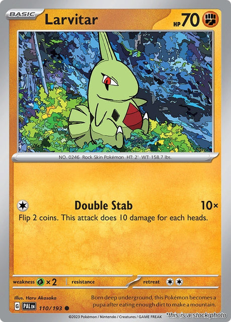 Larvitar - 110/193 - [PAL - SV02: Paldea Evolved]