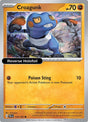 Croagunk - 114/193 - [PAL - SV02: Paldea Evolved] - Reverse Holofoil