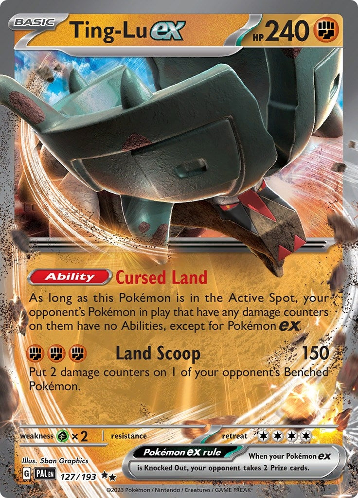 Ting-Lu ex (127/193) [SV02: Paldea Evolved]